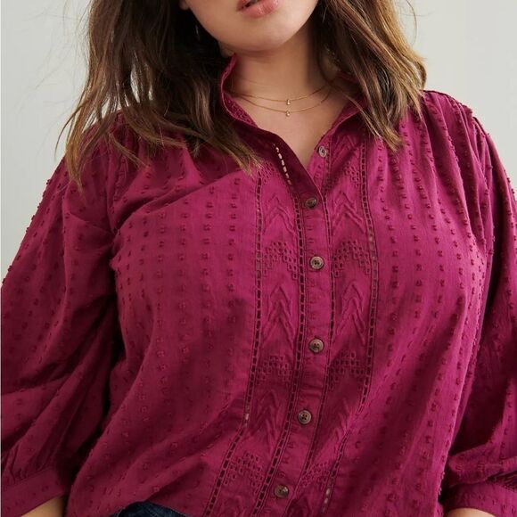 Anthropologie Pilcro shirt S XS BNWT - Picture 4 of 7